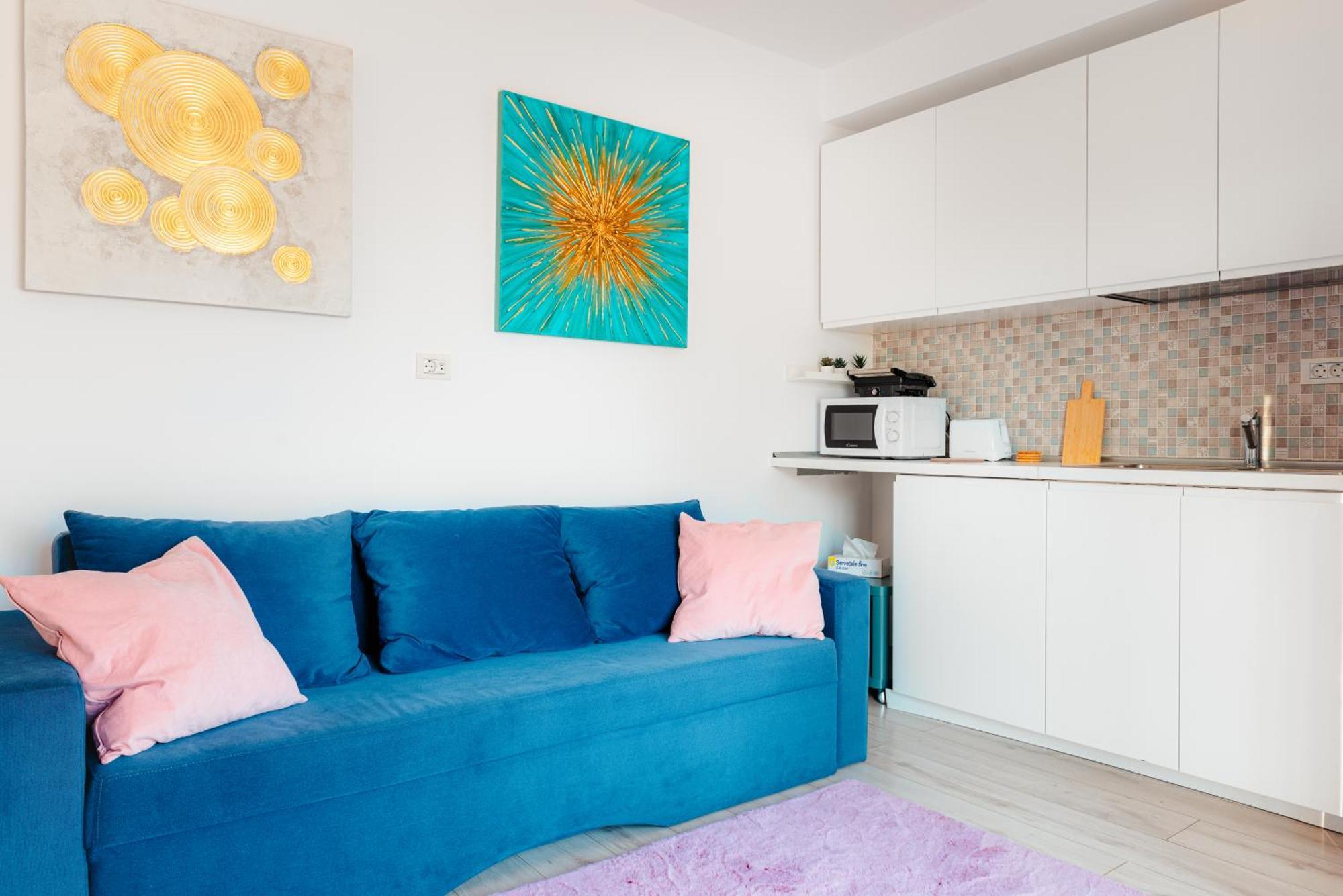 Downtown Apartment Boutique - Blue & Pink Bucarest Esterno foto